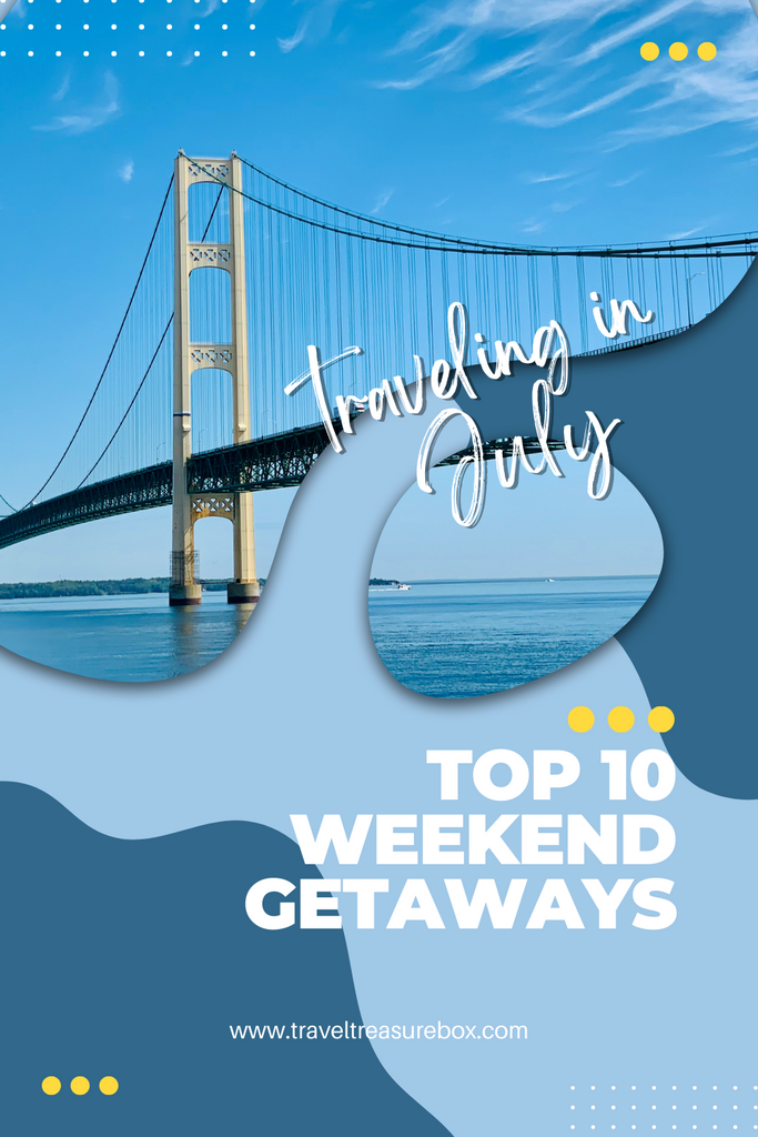 Top 10 Weekend Getaways in July